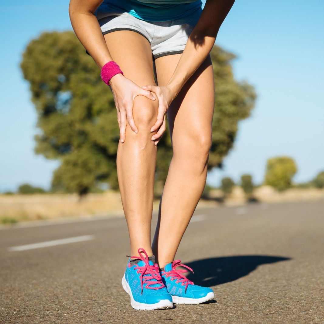 Injured knee